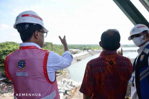 *Menhub Cek Progres Pembangunan Pelabuhan Sanur* Ditargetkan Selesai September 2022
